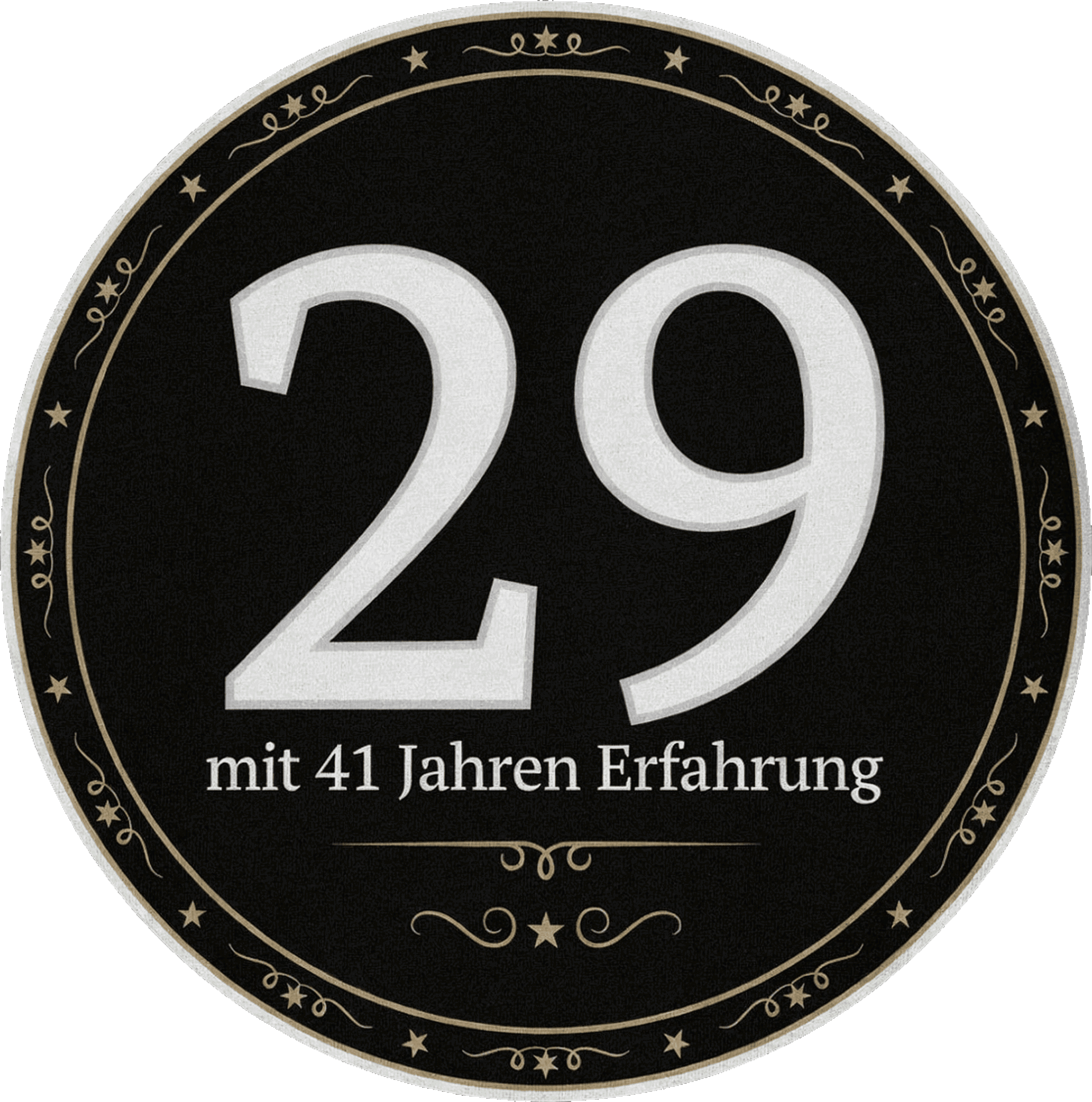 29 mit 41 Jahren Erfahrung — Design